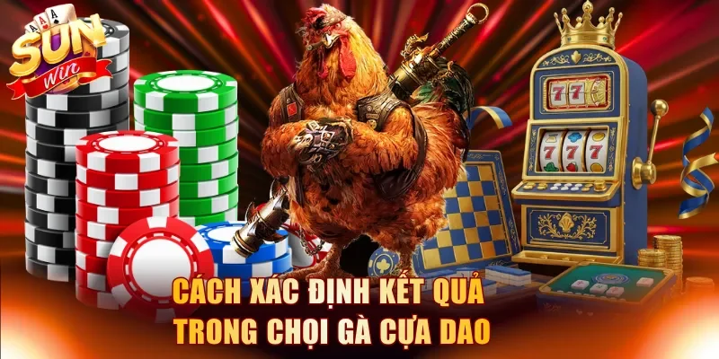 Cách xác định kết quả trong chọi gà cựa dao