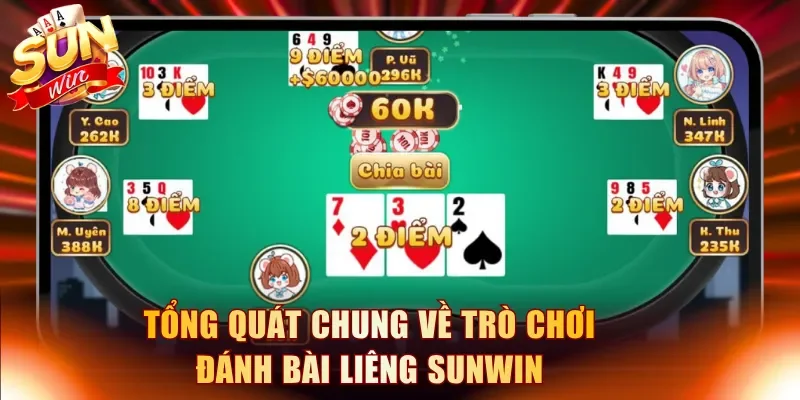 Tổng quát chung về trò chơi đánh bài Liêng Sunwin